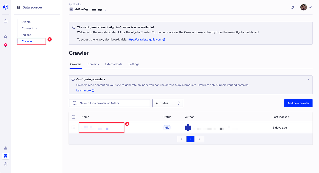 Algolia 确认邀请